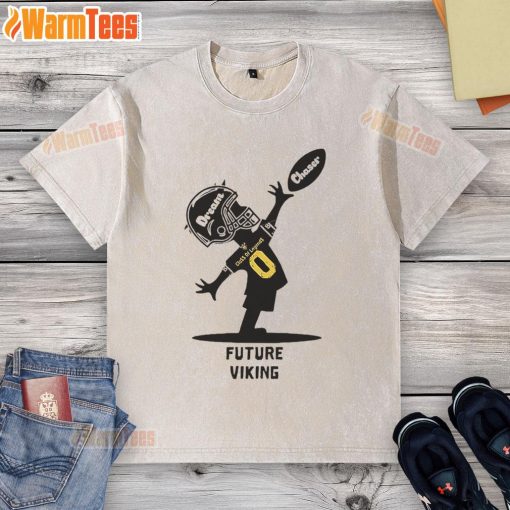 Alt Text: Official Future Viking Dream Chaser Class of Legends washed t-shirt in soft fabric, featuring a unique graphic design.