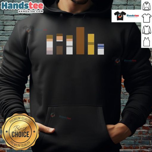 Minimalist Star Wars Jedi hoodie featuring official Galactic Color Theory design in flat color style.