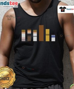 Minimalist Star Wars Jedi tank top featuring official Galactic Color Theory design in flat colors.