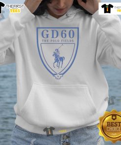 Alt Text: Official GD60 The Polo Fields Logo Hoodie featuring stylish design and comfortable fit for casual wear.