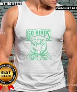 Alt Text: Official Go Birds Bell Philadelphia football tank top featuring a stylish design for fans and athletes.