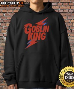 Official Goblin King Hoodie featuring a stylish design and cozy fit, perfect for fans of fantasy and unique fashion.