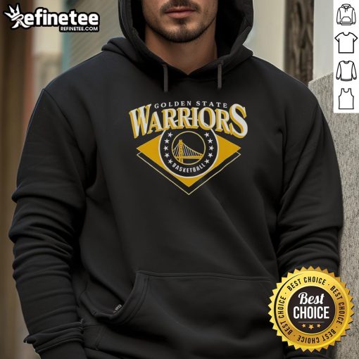 Alt Text: Official Golden State Warriors NBA hoodie featuring team logo and vibrant colors, perfect for fans and casual wear.