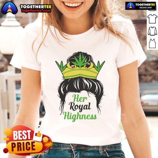 Official Her Royal Highness Ladies Tee featuring elegant design and soft fabric, perfect for royal fans and casual wear.