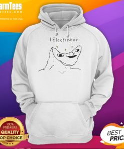 Official I Electrishin Meme Hoodie featuring vibrant graphics and a stylish design perfect for meme lovers.