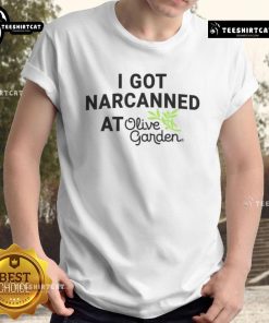Alt Text: Official I Got Narcanned At Italian Restaurant T-Shirt featuring vibrant design and catchy phrase for food lovers.