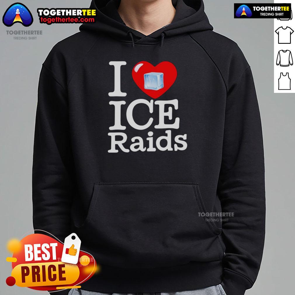 Official I Love Ice Raids Hoodie