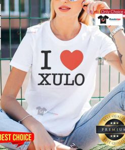 Official I Love Xulo Ladies Tee featuring stylish design and vibrant colors for trendy womens fashion.