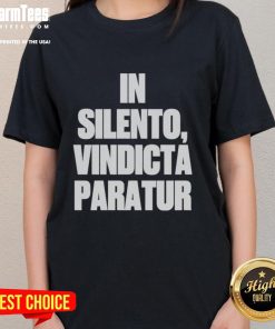 Alt Text: Official In Silento Vindicta Paratur ladies tee featuring a stylish design and comfortable fit for everyday wear.