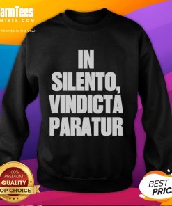 Alt Text: Official In Silento Vindicta Paratur Sweatshirt featuring a stylish design and vibrant colors for casual wear.