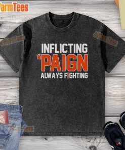 Official Illinois Fighting Illini football washed t-shirt featuring vibrant team colors and logo for ultimate fan style.