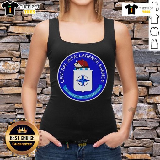 Official Intel Central Intelligence Agency United States of America tank top featuring CIA logo and design for fans.