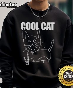 Official Jacobs Cool Cat Sweatshirt in vibrant colors, featuring a stylish cat graphic, perfect for casual wear.