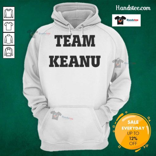 Official Jerry O'Connell Team Keanu Hoodie featuring a stylish design, perfect for fans of the Team Keanu movement.