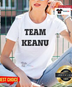 Official Jerry O'Connell Team Keanu Ladies Tee featuring a stylish design for fans of the actor and his film projects.