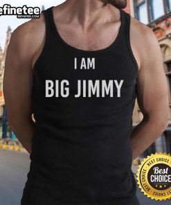 Official Jimmy Failla I Am Big Jimmy tank top featuring bold graphics and a stylish design for fans.