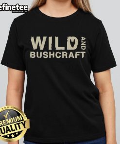 Official Joe Robinet Wild and Bushcraft Ladies Tee featuring a stylish design perfect for outdoor enthusiasts.