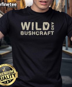 Alt Text: Official Joe Robinet Wild And Bushcraft T-Shirt featuring nature-inspired graphics for outdoor enthusiasts.