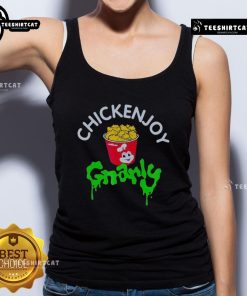 Official Jollibee x KATSEYE Chickenjoy Gnarly Tank Top featuring vibrant design and comfortable fit for fans.