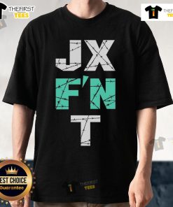 Official Jx F'N T Essential 2025 T-Shirt featuring a stylish design in vibrant colors, perfect for casual wear.