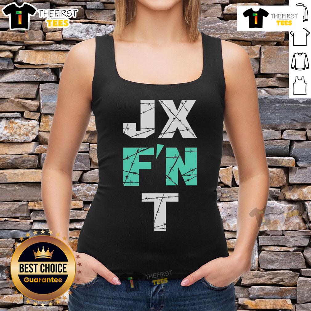 Official Jx F'N T Essential 2025 Tank Top Official JX FN T Essential 2025 Tank Top in stylish design, perfect for casual summer wear and active lifestyles.