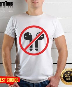 Official Kamala Harris Wired Earphones Logo T-Shirt featuring bold graphics and vibrant colors for supporters.