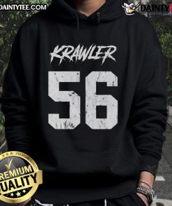 Official Katic Krawlers 56 Hoodie featuring a stylish design and comfortable fit, perfect for casual wear and fans.