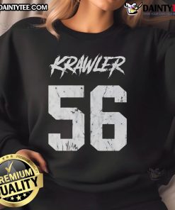Official Katic Krawlers 56 Sweatshirt in navy blue, featuring a stylish design and comfortable fit for casual wear.
