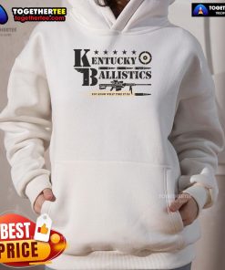 Official Kentucky Ballistics hoodie featuring bold graphics, perfect for fans who know what time it is.