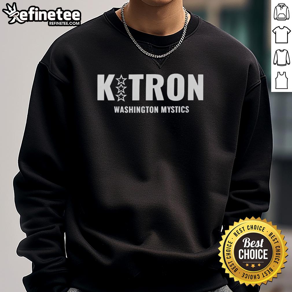 Official Kitron Washington Mystics 2025 Sweatshirt Alt Text: Official Kitron Washington Mystics 2025 Sweatshirt featuring team logo and vibrant colors, perfect for fans.