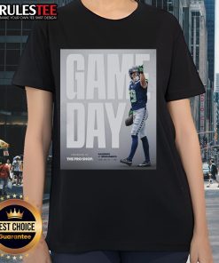 Official Las Vegas Raiders vs Seattle Seahawks NFL preseason game day ladies tee featuring team logos and vibrant design.