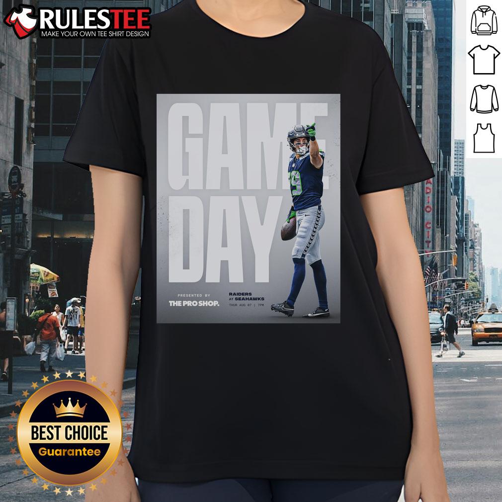 Official Las Vegas Raiders vs Seattle Seahawks Football NFL Preseason Game Day Ladies-Tee Official Las Vegas Raiders vs Seattle Seahawks NFL preseason game day ladies tee featuring team logos and vibrant design.