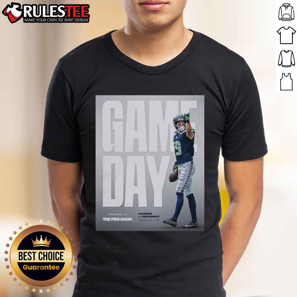Official Las Vegas Raiders vs Seattle Seahawks Football NFL Preseason Game Day T-Shirt Official Las Vegas Raiders vs Seattle Seahawks NFL preseason game day T-shirt featuring team logos and vibrant colors.