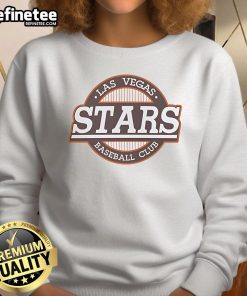 Official Las Vegas Stars Baseball Club sweatshirt featuring vibrant team colors and logo, perfect for fans and collectors.