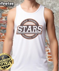 Official Las Vegas Stars Baseball Club tank top featuring team logo and vibrant colors, perfect for fans and summer wear.