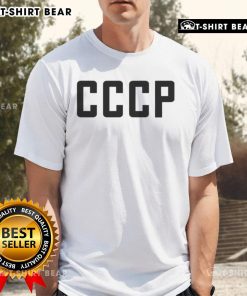 Official Lavrov CCCP T-Shirt featuring vintage Soviet design, perfect for fans of Russian history and memorabilia.