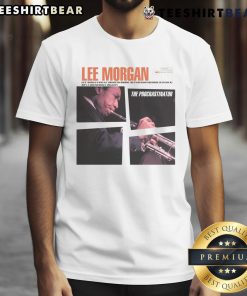 Official Lee Morgan The Procrastinator album cover t-shirt featuring vibrant artwork and stylish design for jazz fans.
