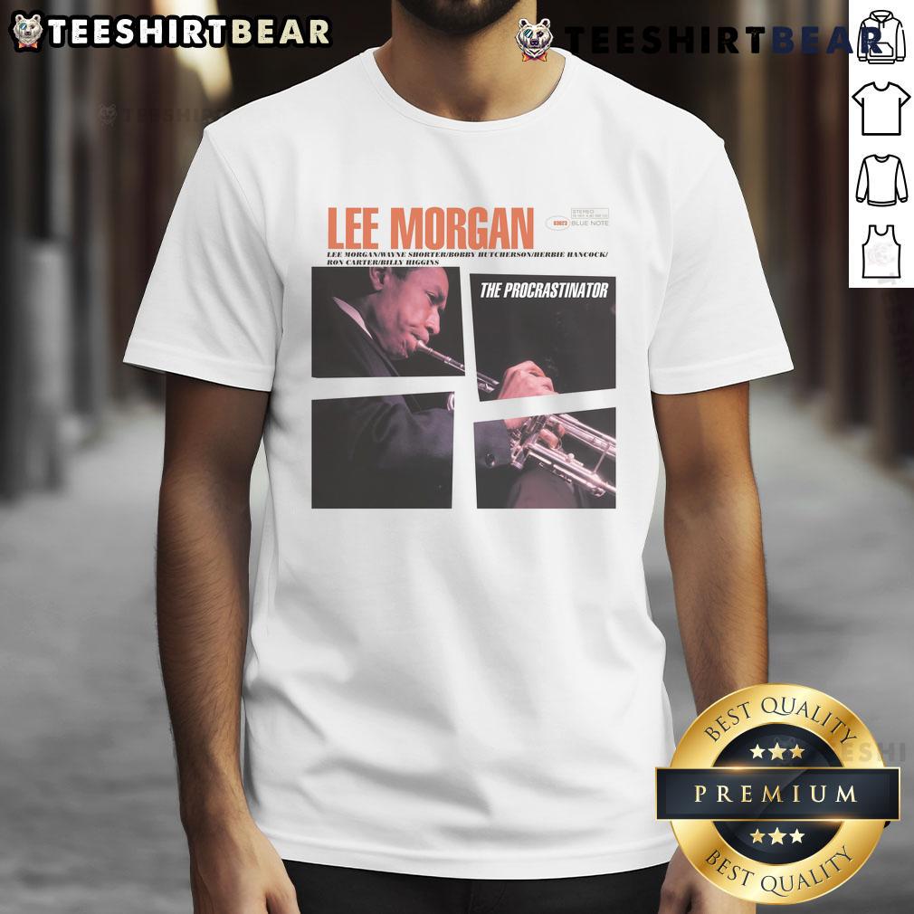 Official Lee Morgan The Procrastinator Album Cover T Shirt Official Lee Morgan The Procrastinator album cover t-shirt featuring vibrant artwork and stylish design for jazz fans.