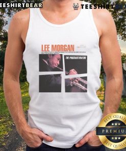 Lee Morgan The Procrastinator album cover tank top featuring vibrant design and iconic jazz artwork.
