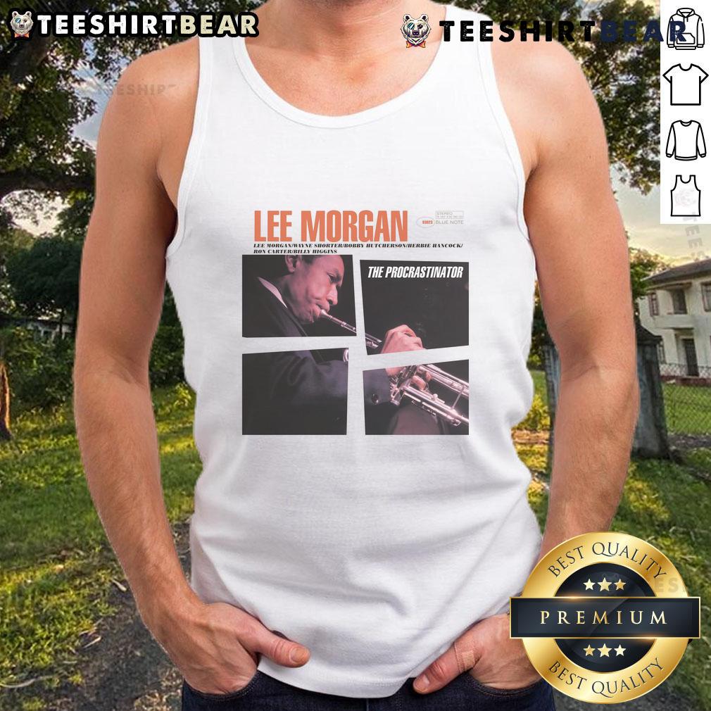 Official Lee Morgan The Procrastinator Album Cover Tank Top Lee Morgan The Procrastinator album cover tank top featuring vibrant design and iconic jazz artwork.