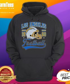 Vintage Los Angeles Football 1960 helmet hoodie, showcasing retro design and team spirit for fans and collectors.