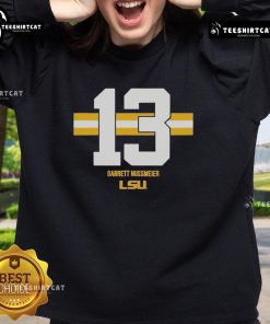Alt Text: Official LSU Tigers Football Garrett Nussmeier Sweatshirt featuring bold team colors and logo, perfect for fans.