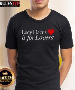 Official Lucy Dacus Is For Lovers T-Shirt featuring a stylish design and vibrant colors, perfect for fans.