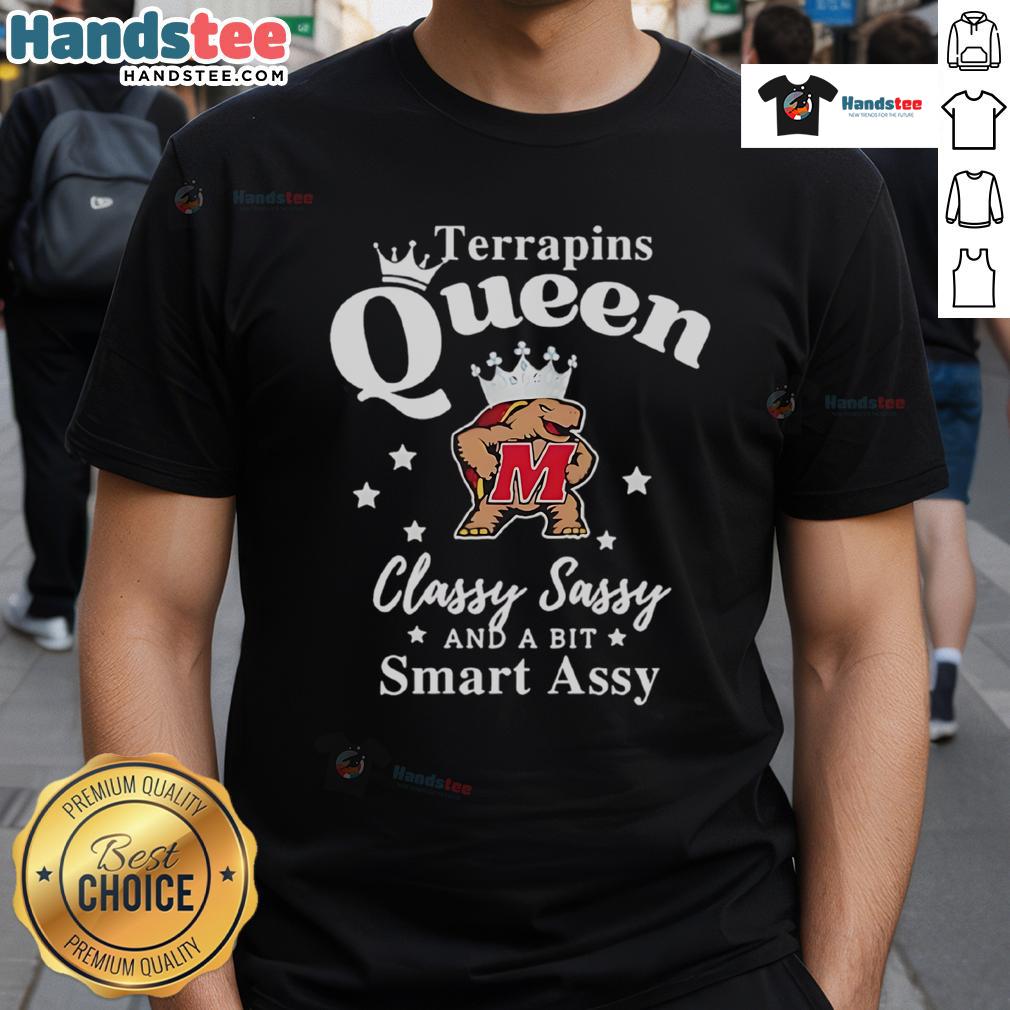Official Maryland Terrapins Queen Classy Sassy And A Bit Smart Assy T Shirt Official Maryland Terrapins Queen Classy Sassy And A Bit Smart Assy T-Shirt design featuring bold graphics and team colors.