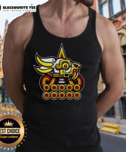 Official Mexica New Year 10 Tochtli tank top featuring vibrant design and cultural motifs for festive celebrations.