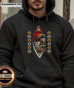 Official Mexica New Year 12 Tecpatl Hoodie featuring vibrant designs celebrating Indigenous culture and heritage.