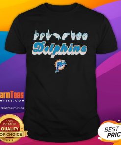 Miami Dolphins Football Homage Youth Love Sign T-Shirt featuring hand signals, perfect for young fans showing team spirit.