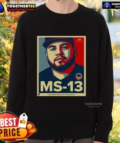 Ms. 13 Kilmar Abrego Garcia sweatshirt, featuring bold text 'Not a Maryland Dad', perfect for casual streetwear style.