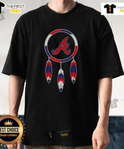 Official Native American Indians X Atlanta Braves baseball t-shirt featuring vibrant graphics and a comfortable fit.