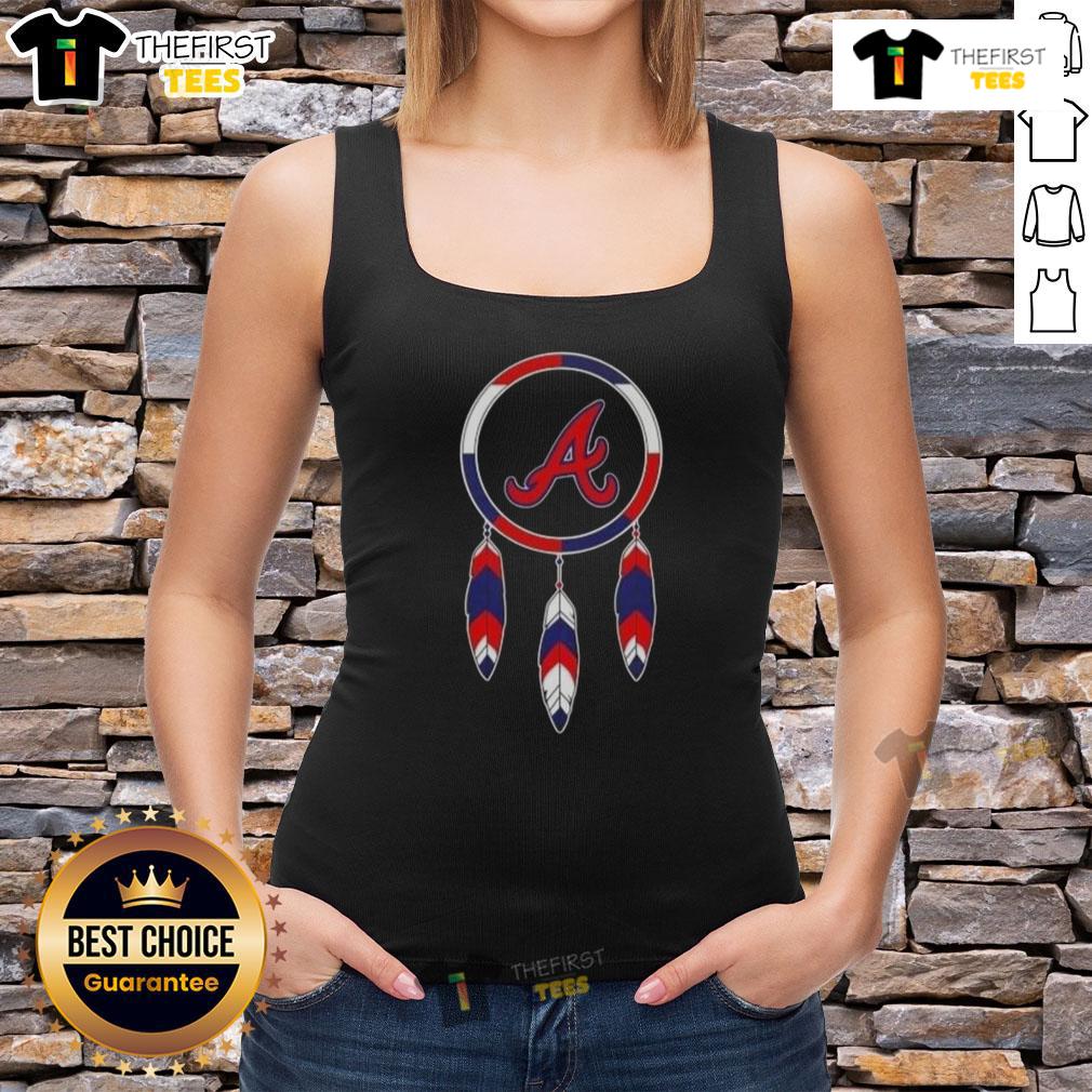 Official Native American Indians X Atlanta Braves Baseball Tank Top Official Native American Indians X Atlanta Braves baseball tank top featuring vibrant team colors and logo design.